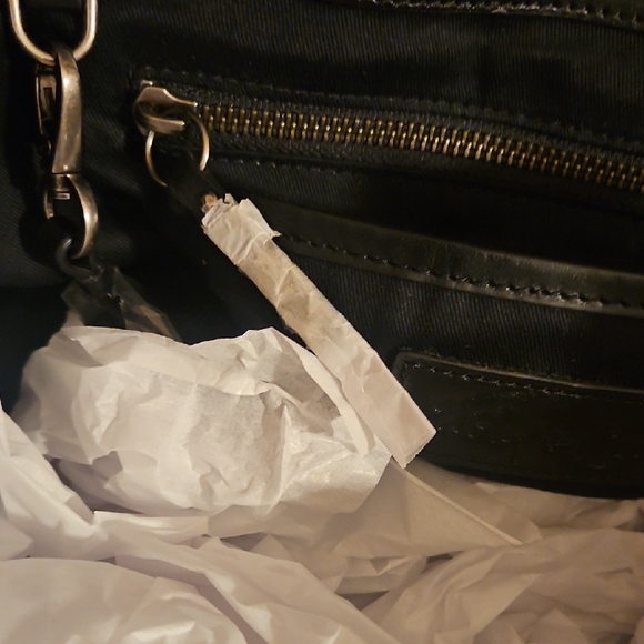 Foley + Corinna Elegant Black Pony Hair Tote Bag - Picture 8 of 10